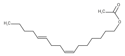 (Z,E)-7,11-Hexadecadienyl-1-acetate (53042-79-8) Chemical Structure