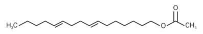 (Z-Z)-7,11-Hexadecadienyl-1-acetate (50933-33-0) Chemical Structure